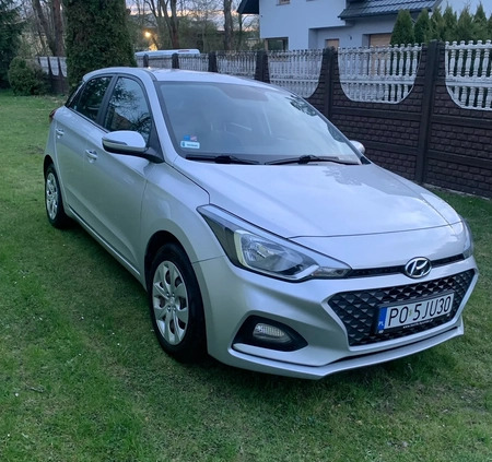 Hyundai i20 cena 42900 przebieg: 104747, rok produkcji 2018 z Siedliszcze małe 211